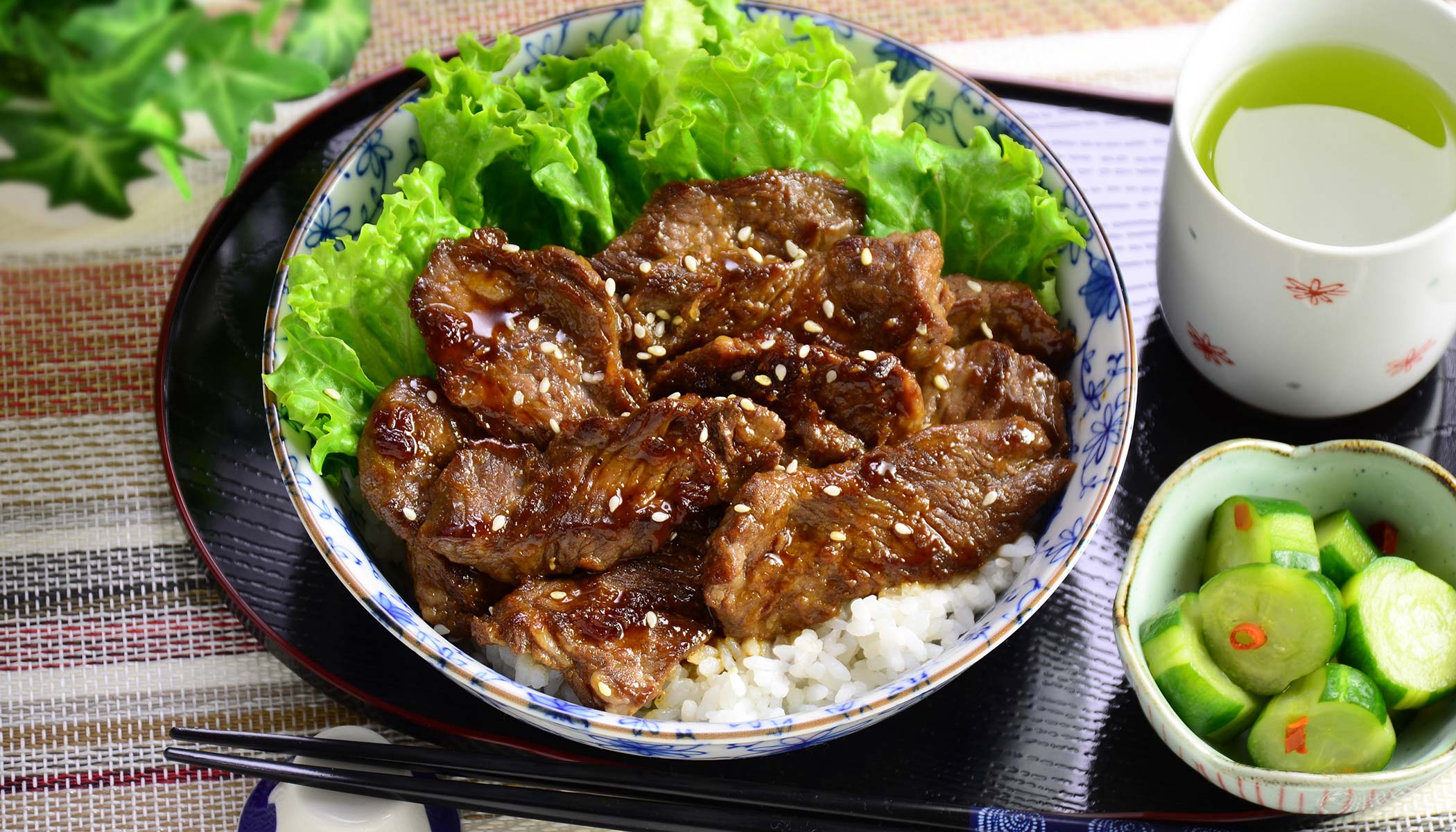 Rice Bowl Beef Yakiniku