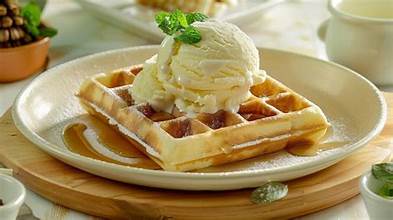 Waffle Ice Cream Maple