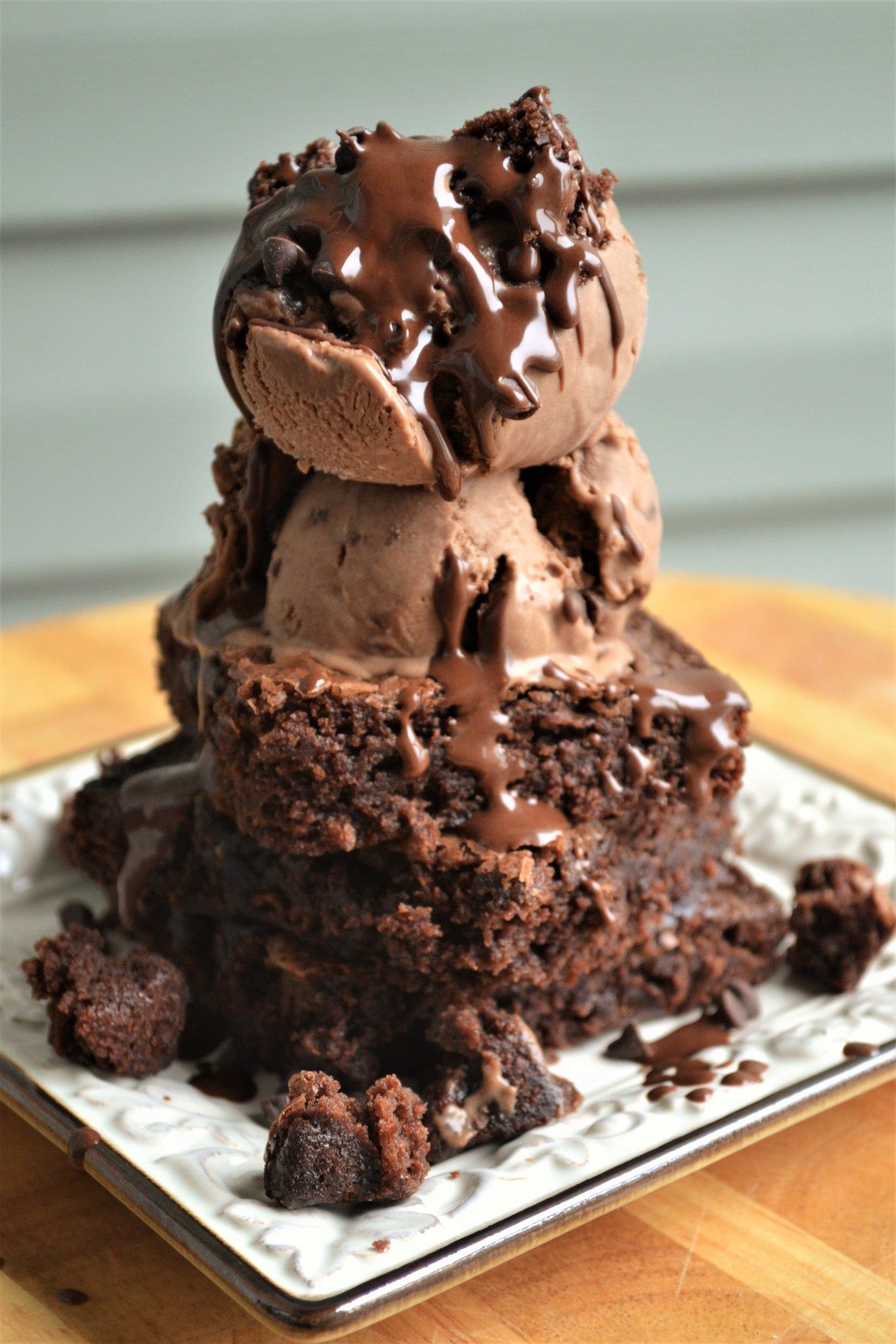 Fudge Brownies Ice Cream