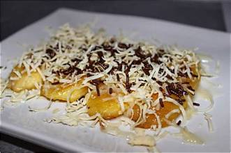 Pisang Goreng Keju Susu